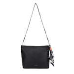 Borsa a Spalla in Pelle Vegana Nero
