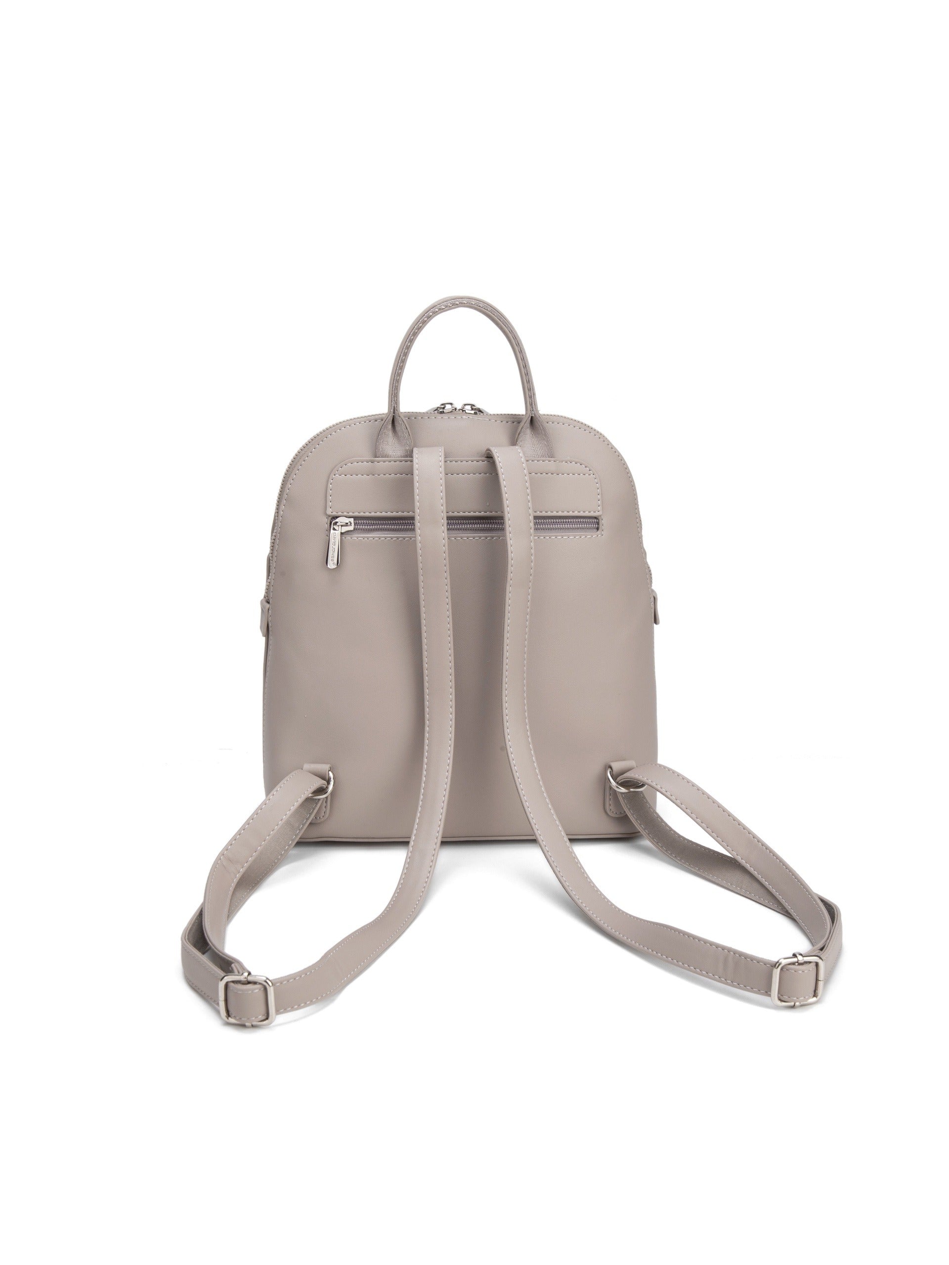 Zaino in 100% Pu Vegan Leather Cipria