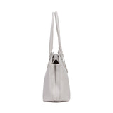 Borsa a Spalla in Pelle Vegana Panna