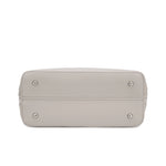 Borsa a Spalla in Pelle Vegana Beige Scuro