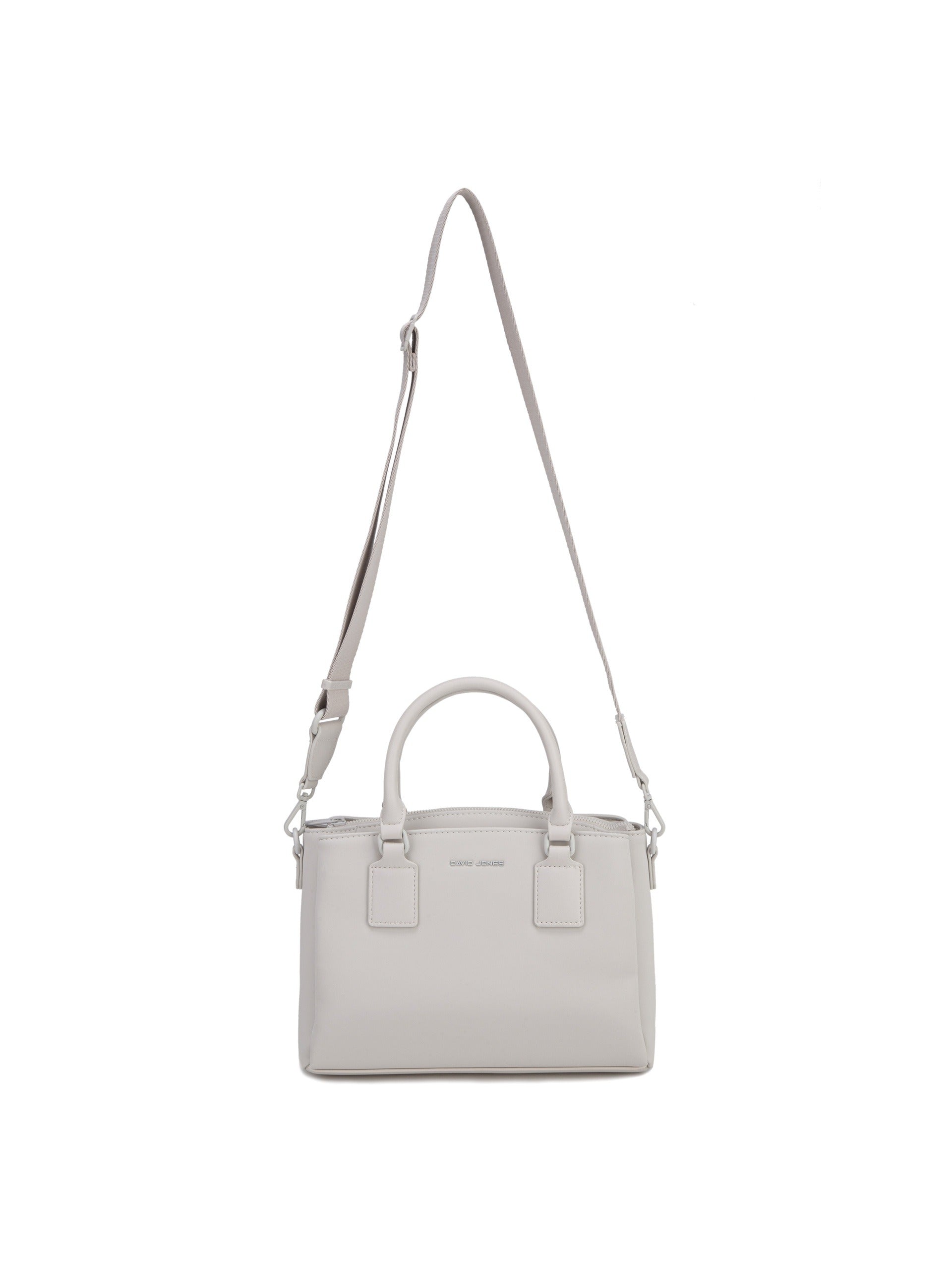Borsa a Mano in Pelle Vegana Beige