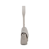 Borsa a Spalla in Pelle Vegana Beige Scuro
