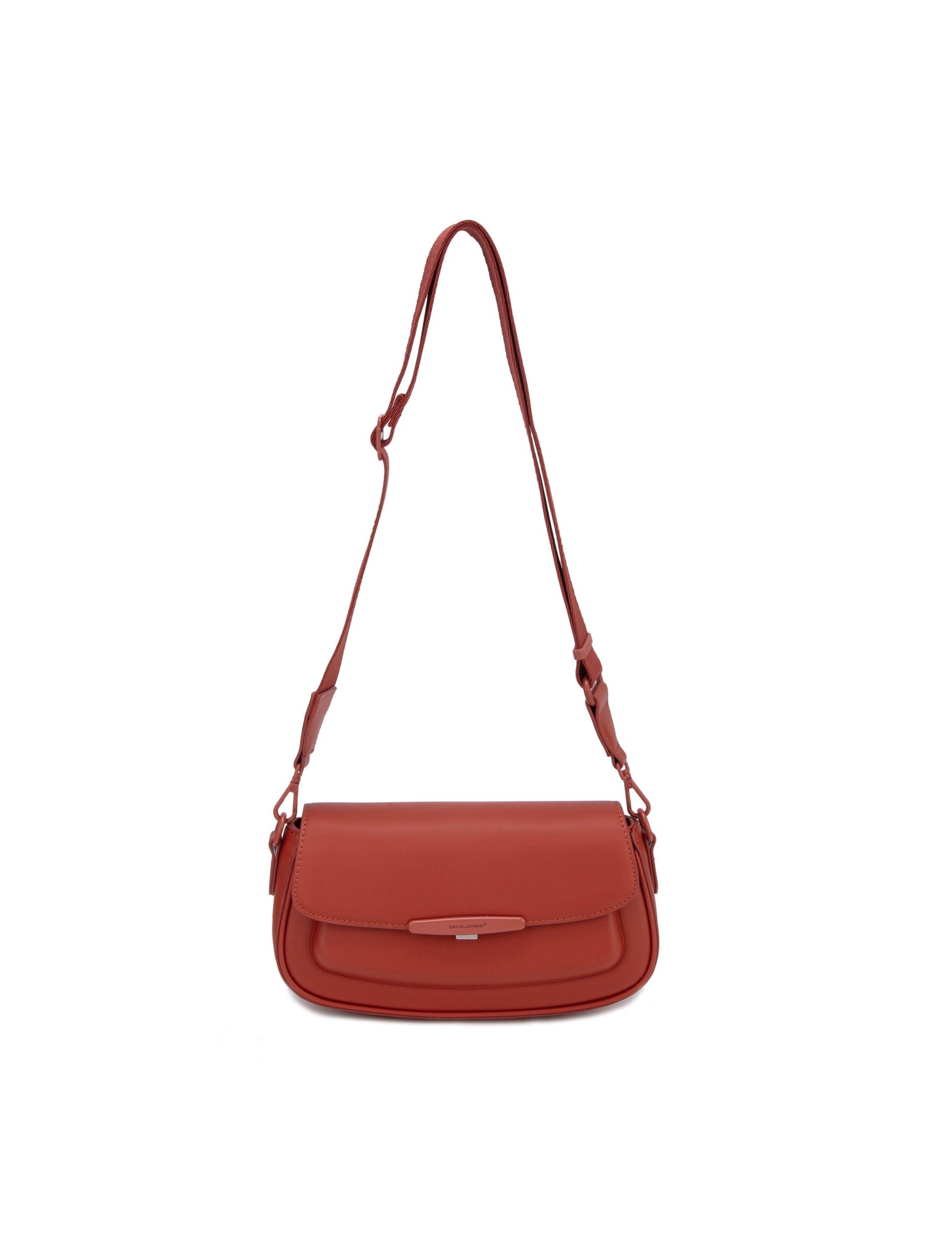 Borsa a Spalla in Pelle Vegana Cammello