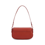 Borsa a Spalla in Pelle Vegana Cammello
