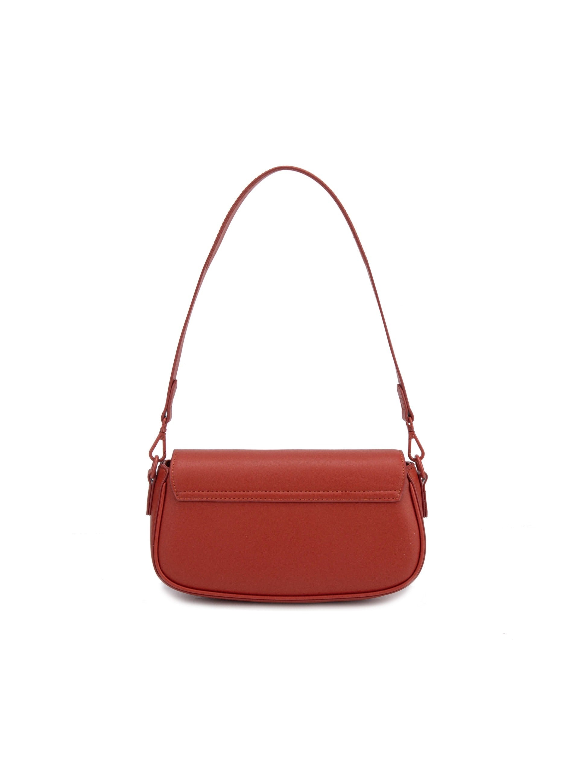 Borsa a Spalla in Pelle Vegana Cammello