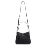 Borsa a Spalla in Pelle Vegana Nero
