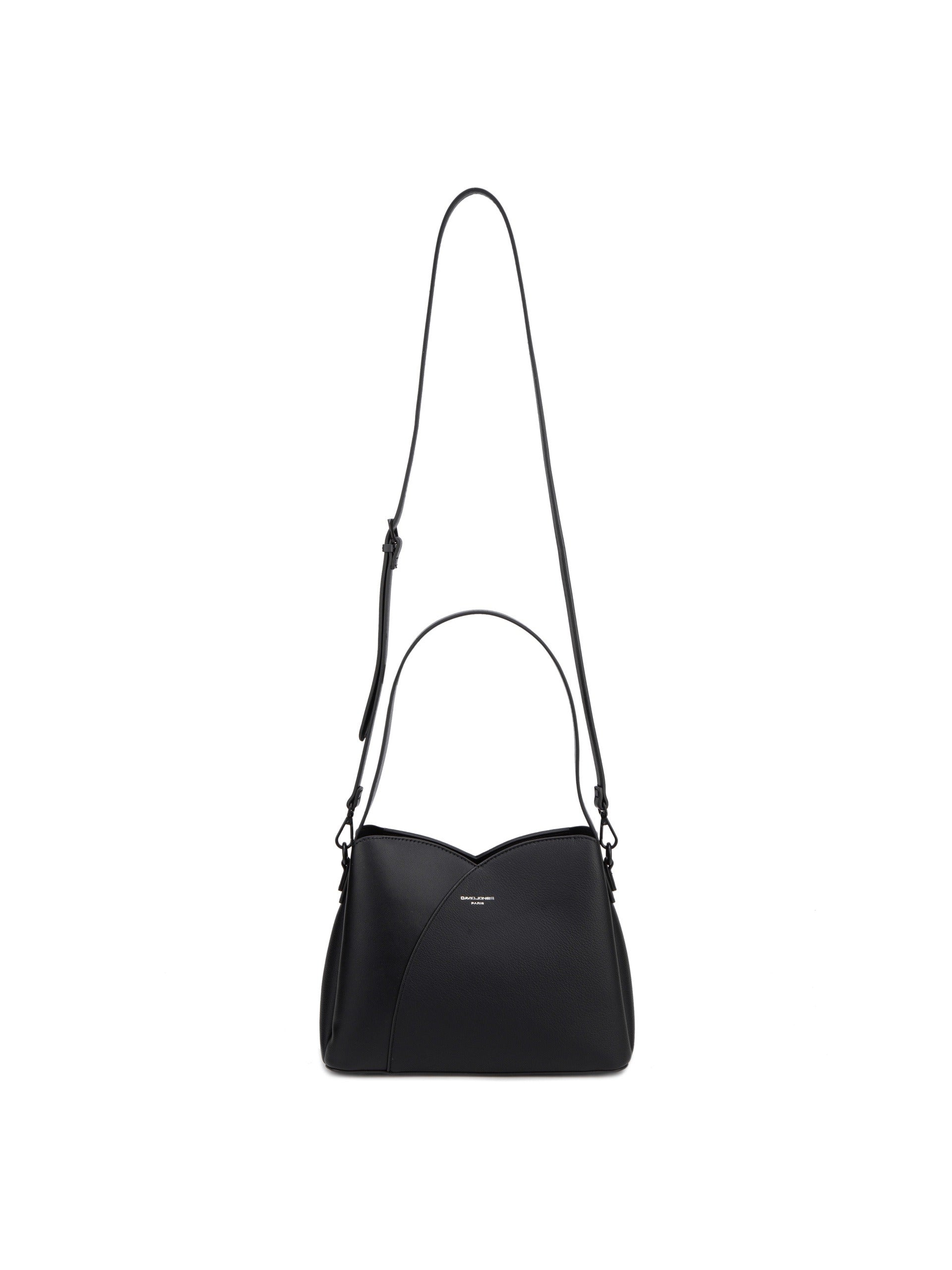 Borsa a Spalla in Pelle Vegana Nero