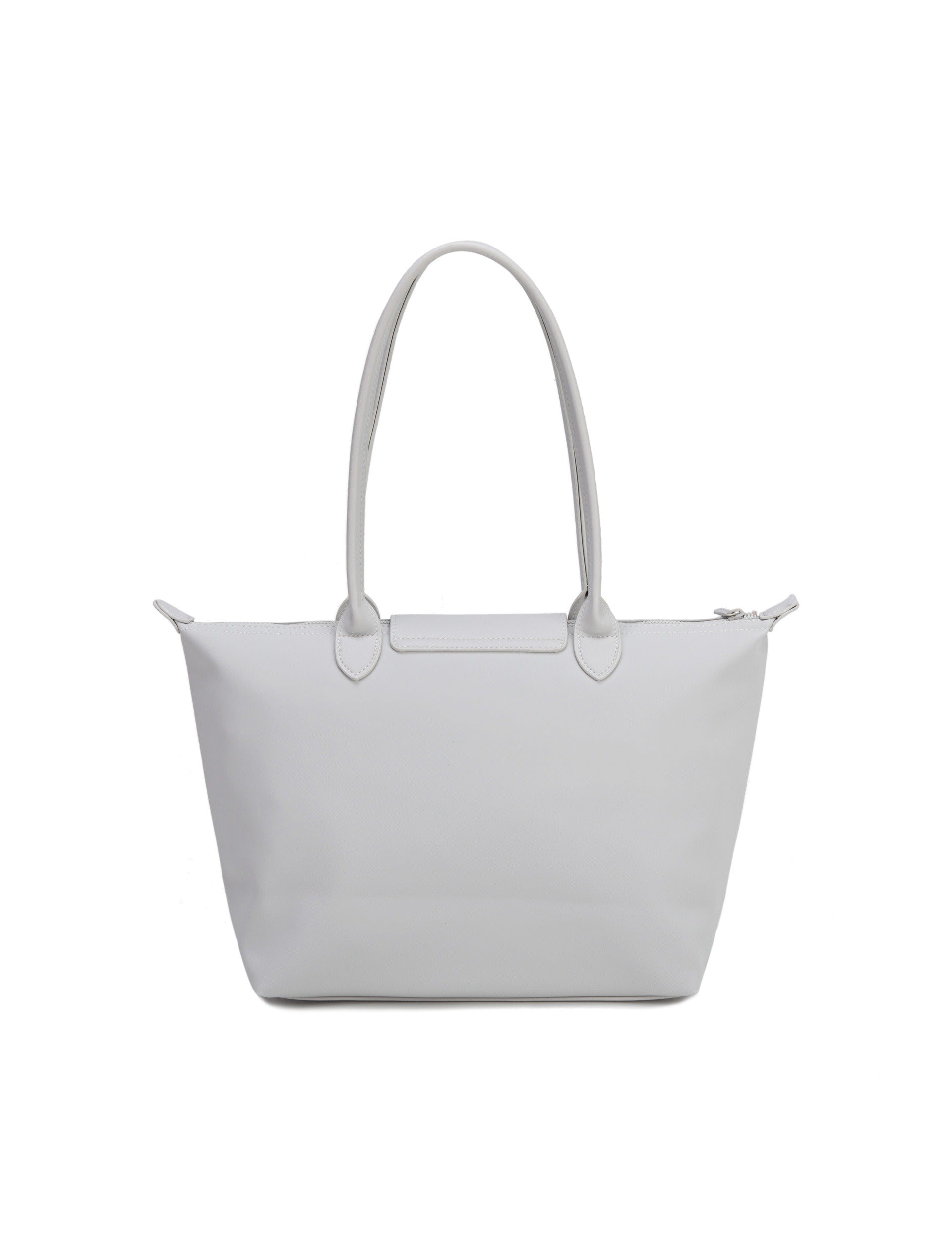 Borsa Shopper in Pelle Vegana Bianco