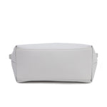 Borsa Shopper in Pelle Vegana Bianco