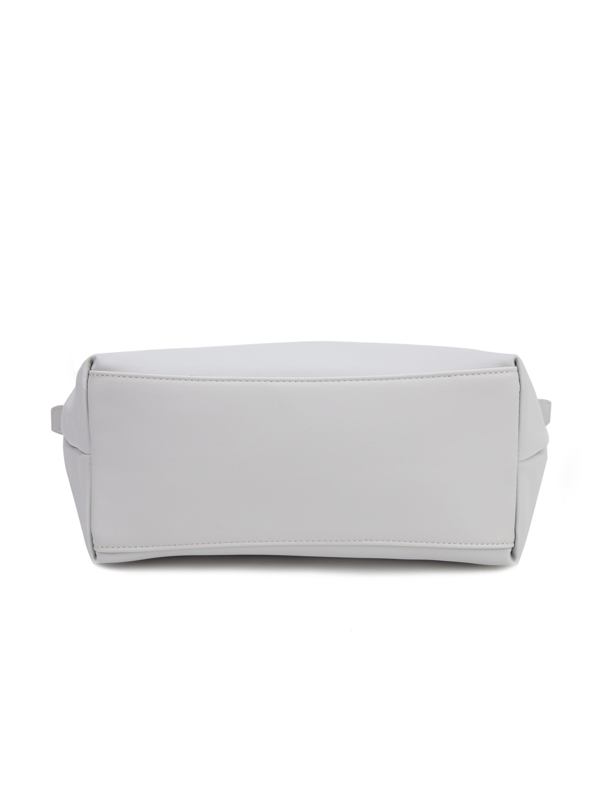 Borsa Shopper in Pelle Vegana Bianco