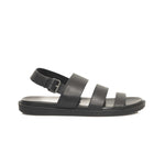 Sandali in Cow Leather Nero