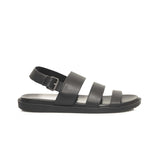 Sandali in Cow Leather Nero
