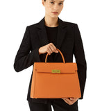 Zaffiro Borsa a mano in Vera Pelle