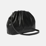 Borsa a Spalla in Pelle Vegana Nero