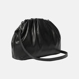 Borsa a Spalla in Pelle Vegana Nero