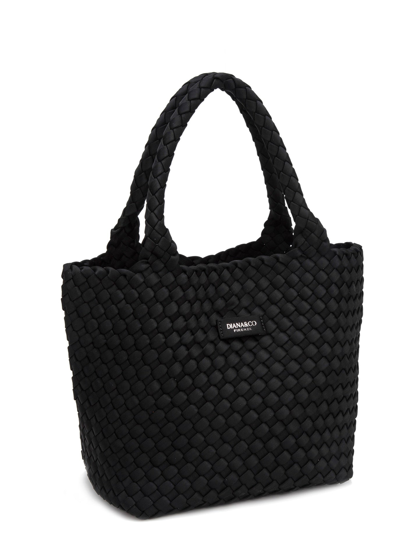 Borsa a Mano in Poliestere Nero