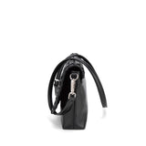 Borsa a Spalla in 100% Pu Vegan Leather Nero