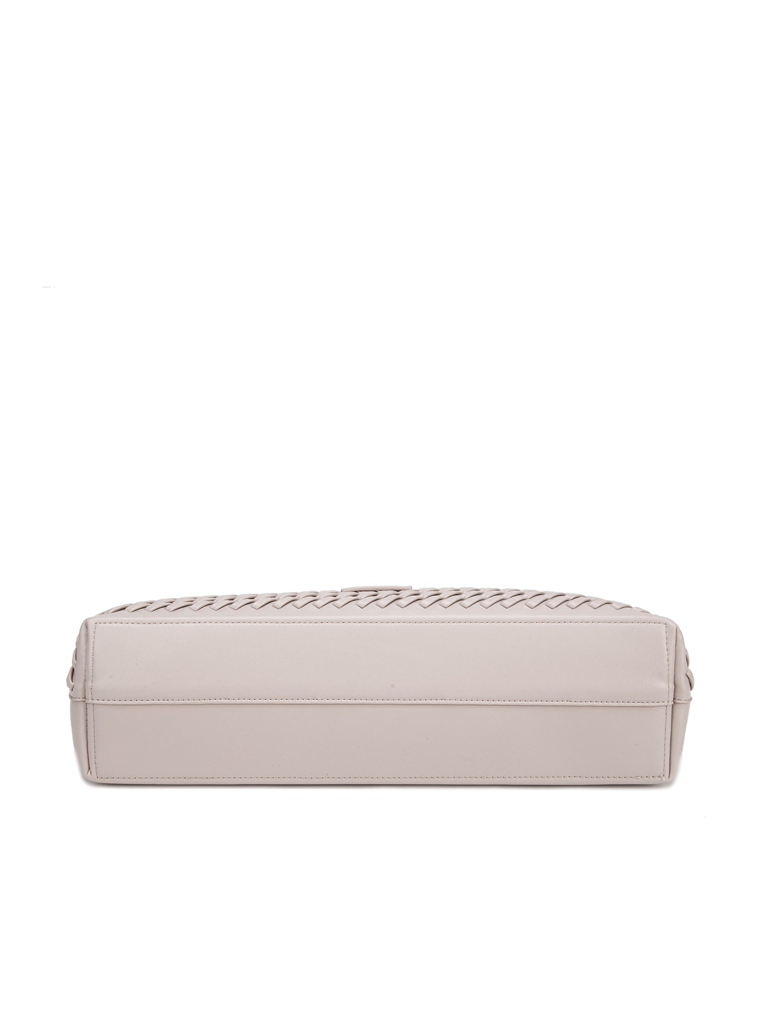 Borsa a Spalla in 100% Pu Vegan Leather Grigio