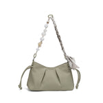 Borsa a Mano in 100% Pu Vegan Leather Verde