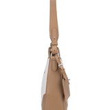 Borsa a Spalla in 80% Polyester 20% Polyurethane Cammello