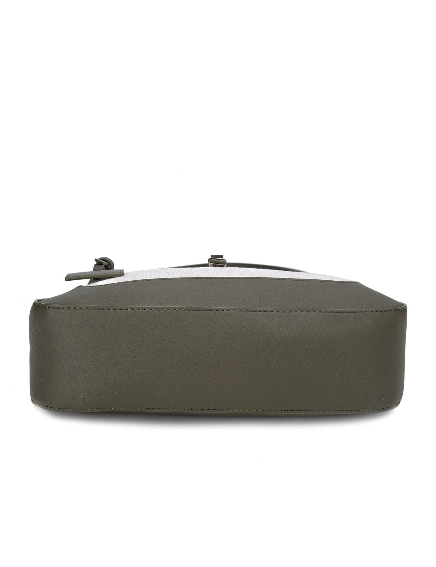 Borsa a Spalla in 80% Polyester 20% Polyurethane Verde
