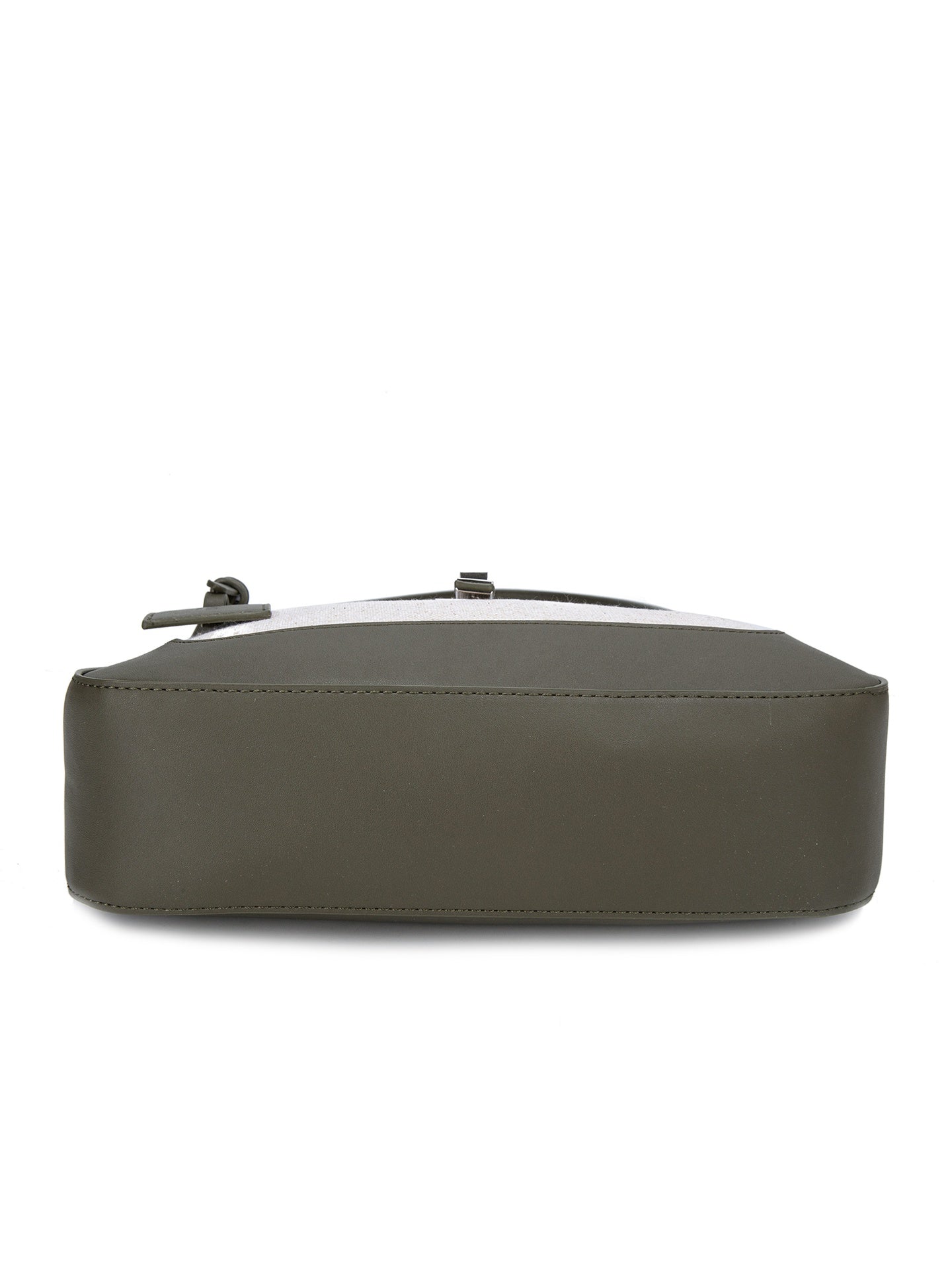 Borsa a Spalla in 80% Polyester 20% Polyurethane Verde