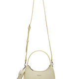 Borsa a Mano in Pelle Vegana Giallo