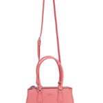 Borsa a Mano in Pelle Vegana Rosa