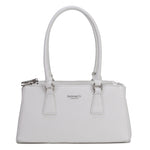 Borsa a Mano in Pelle Vegana Bianco