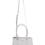 Borsa a Mano in Pelle Vegana Bianco