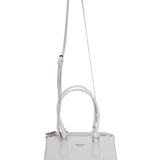 Borsa a Mano in Pelle Vegana Bianco