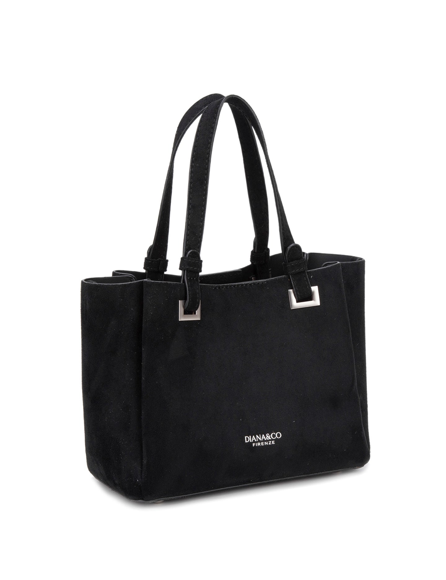 Borsa a Mano in Poliestere Nero