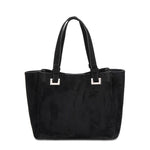 Borsa a Mano in Poliestere Nero