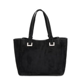 Borsa a Mano in Poliestere Nero