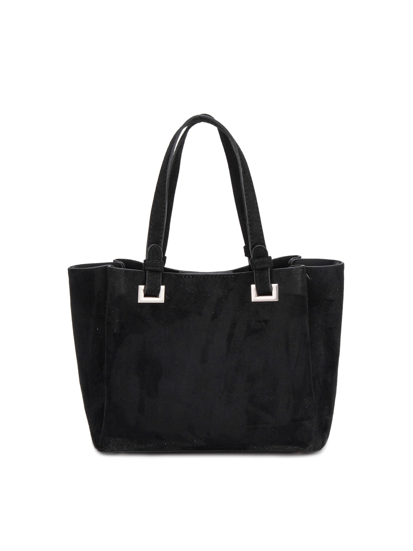 Borsa a Mano in Poliestere Nero