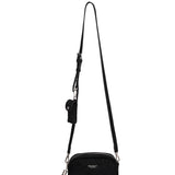 Borsa a Tracolla in 100% Pu Vegan Leather Nero