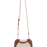 Borsa a Mano in 70% Polyester 30% Polyurethane Cognac