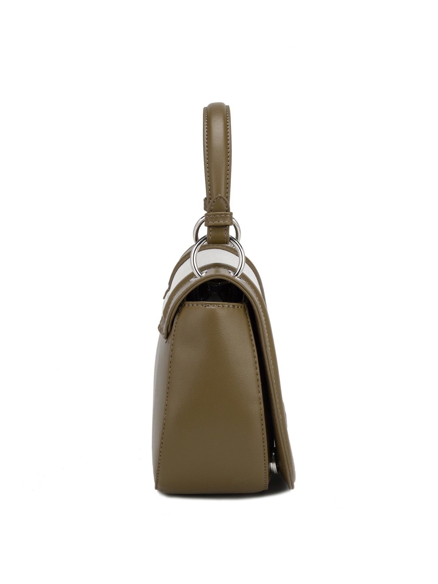 Borsa a Mano in 70% Polyester 30% Polyurethane Verde Chiaro