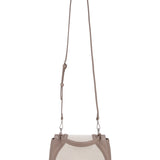 Borsa a Mano in 70% Polyester 30% Polyurethane Beige Scuro