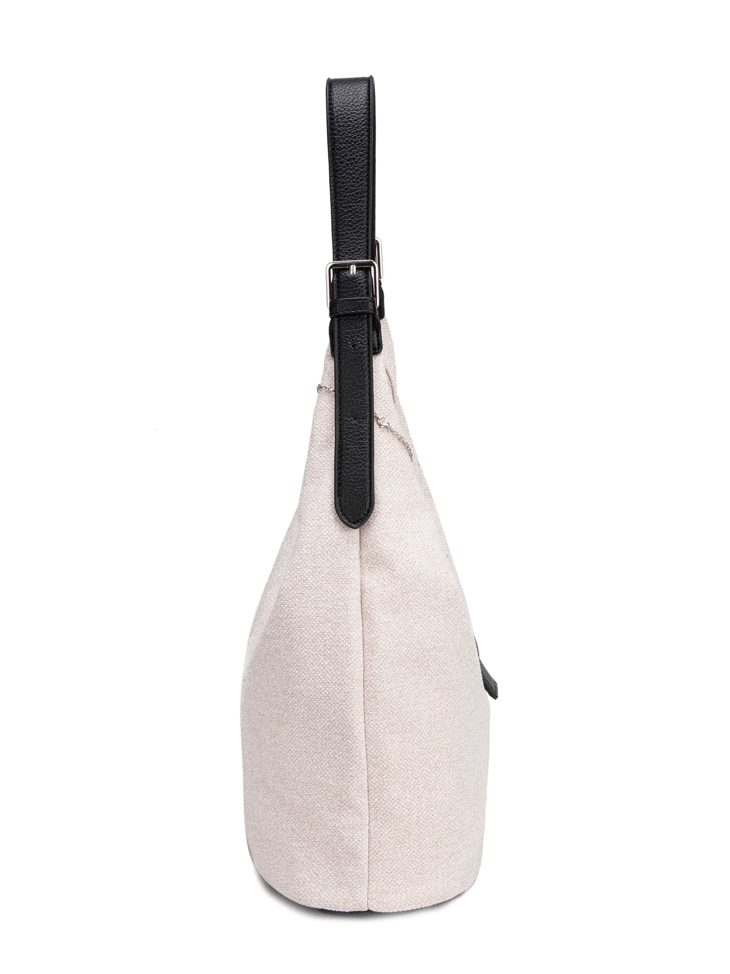 Borsa a Spalla in 80% Polyester 20% Polyurethane Nero
