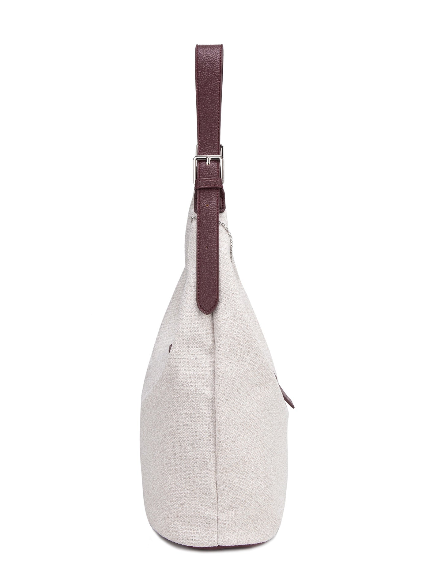 Borsa a Spalla in 80% Polyester 20% Polyurethane Bordeaux