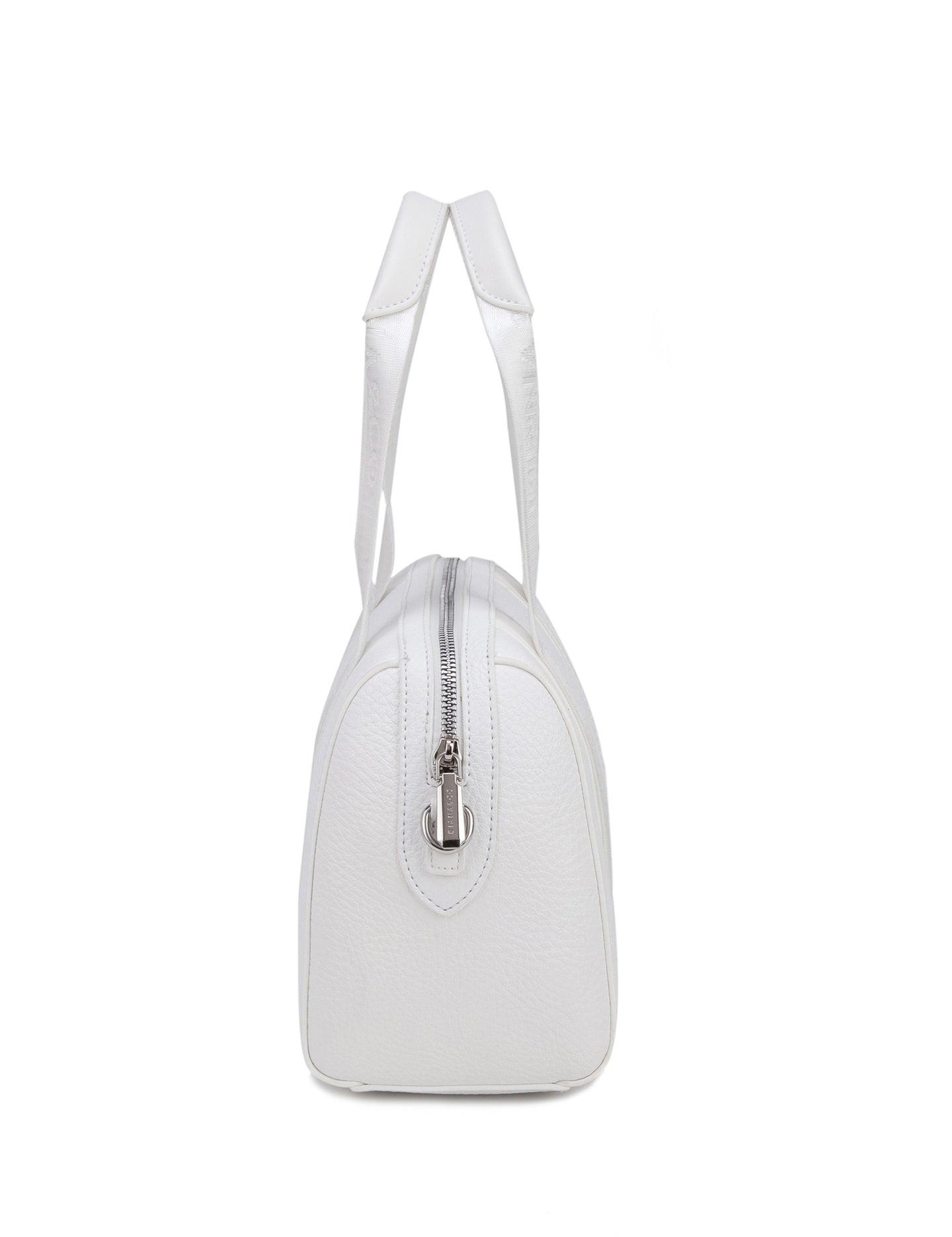 Borsa a Mano in Poliestere Bianco