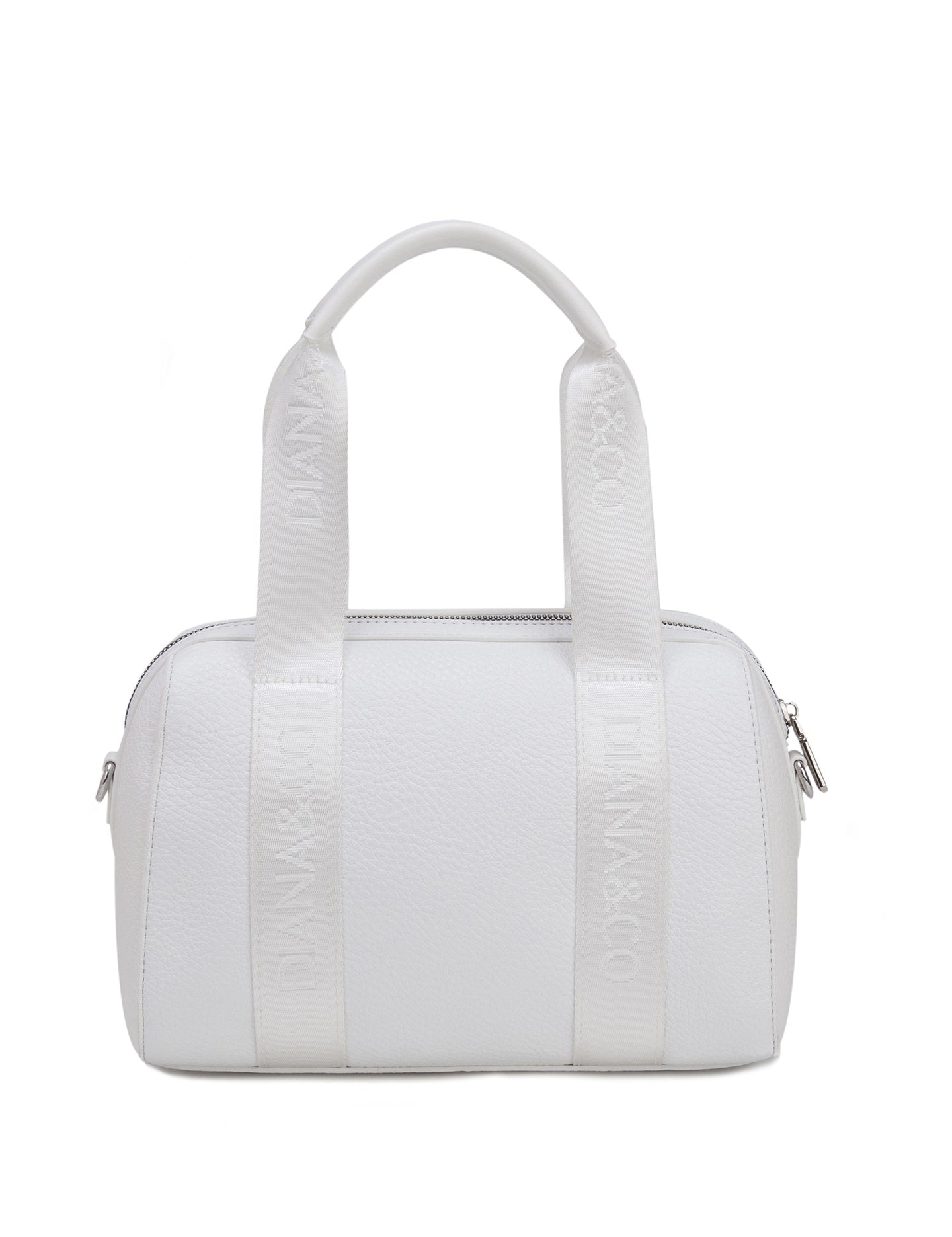 Borsa a Mano in Poliestere Bianco