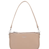 Borsa a Spalla in Pelle Vegana Cammello