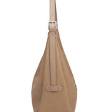 Borsa a Spalla in Pelle Vegana Cammello