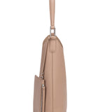 Borsa a Spalla in Pelle Vegana Cammello