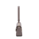 Borsa a Spalla in 100% Pu Vegan Leather Grigio