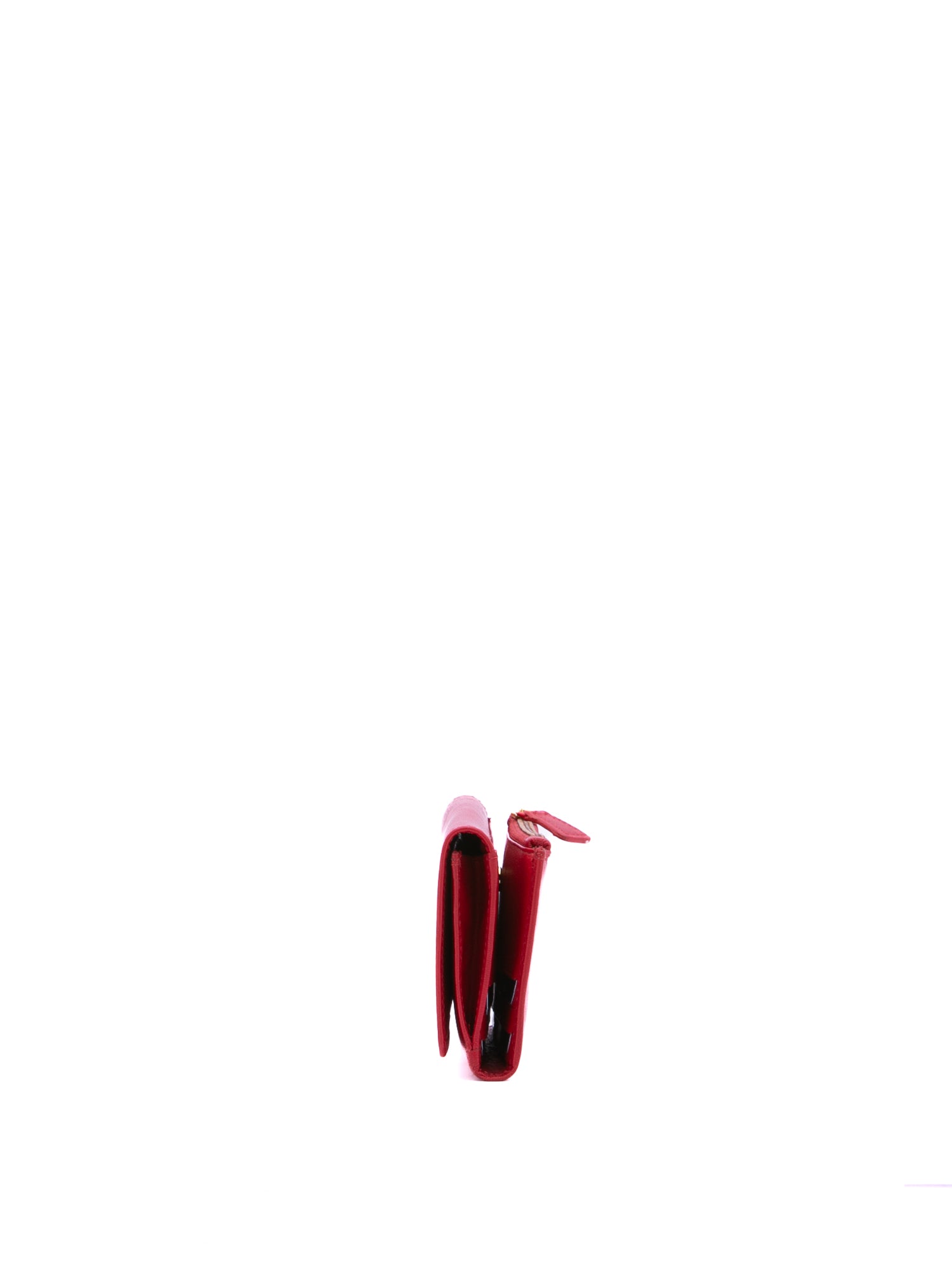 Portafoglio in Pelle Vegana Rosso