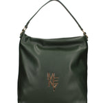 Borsa a mano da donna 100% gomma EVELYN NY-FOREST GREEN Marc Ellis