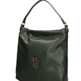 Borsa a mano da donna 100% gomma EVELYN NY-FOREST GREEN Marc Ellis